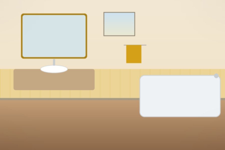 Standard AC Room Bathroom